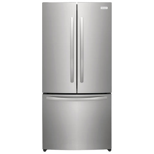 Frigidaire 31.5 in. 17.6 cu ft. Stainless Steel Counter-Depth French Door Refrigerator with Auto-Close Doors