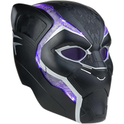 Marvel Legends Black Panther Premium Electronic Role Play Helmet with Light FX and Flip-Up/Flip-Down Lenses, Black Panther Roleplay Item