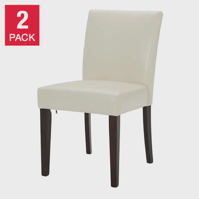 2-Pack  Bonded Leather Chair