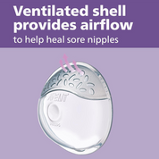 Philips AVENT Comfort Breast Shell Set, 2 Pack, SCF157/02