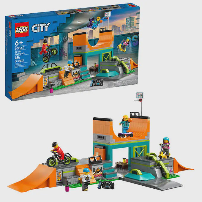 LEGO® City Street Skate Park 60364